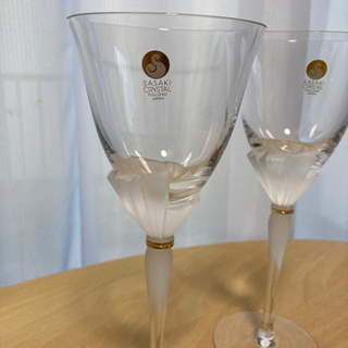 SASAKI CRYSTAL ササキクリスタル　グラスセットの画像