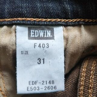 エドウィン EDWINジーンズ 濃紺【取引完了しました】の画像