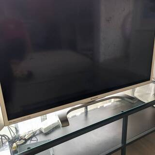 シャープ40インチテレビモニター＋イケアテレビ台