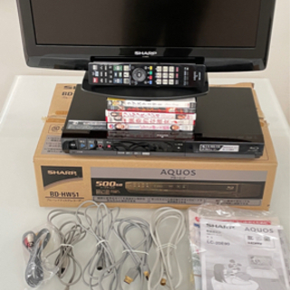 【お話し中】★〜9/19まで★SHARP TV & BDレコーダ...