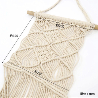 【creer】マクラメタペストリーの画像