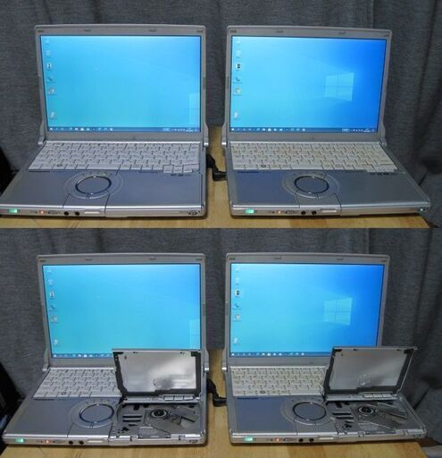 Ｎｏ．1-1台15,000円/Panasonic/Let's Note/CF-S10/Win10Pro64//i5/8G/SSD新品240G/DVD-RW/マルチ/無線LAN/おまけOffice365 画面12.1型