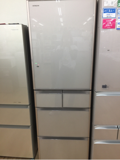 HITACHI（日立）の5ドア冷蔵庫2017年製（R-S4000GL）です。【トレファク東大阪店】