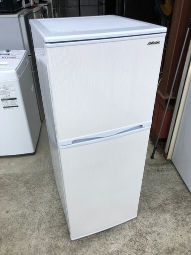 【動作保証60日間あり】Abitelax 2018年 AR-143E 138L 直冷式 2ドア冷凍冷蔵庫【管理KRR331】