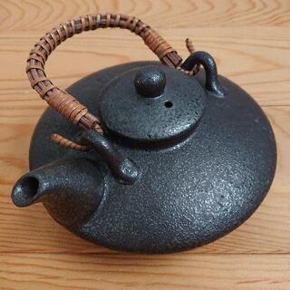 黒じょか 焼酎用酒器 お猪口2個　黒ぢょか ジョカ 陶器