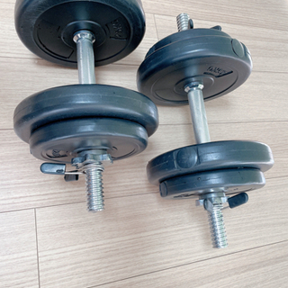 【ネット決済】ダンベル　4kg×2個、7.5㎏x2個