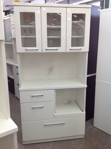 ニトリ ホワイト 木製 ダイニングボード 【9650001】