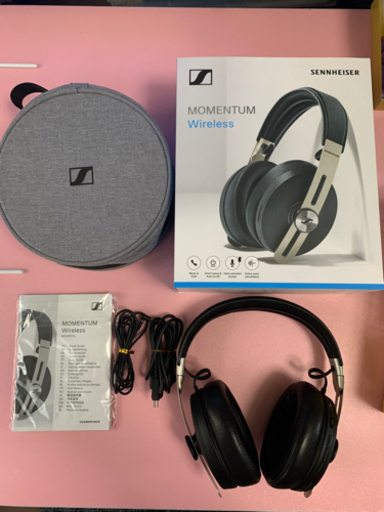SENNHEISER momentum wireless 黒　ヘッドホン