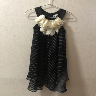 120センチ　ワンピースドレスの画像