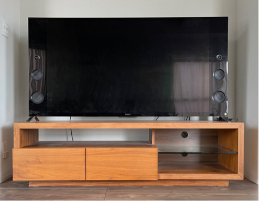 【再値下】オーディオラック、テレビ台／大型テレビ、北欧家具系、無印良品、MUJI
