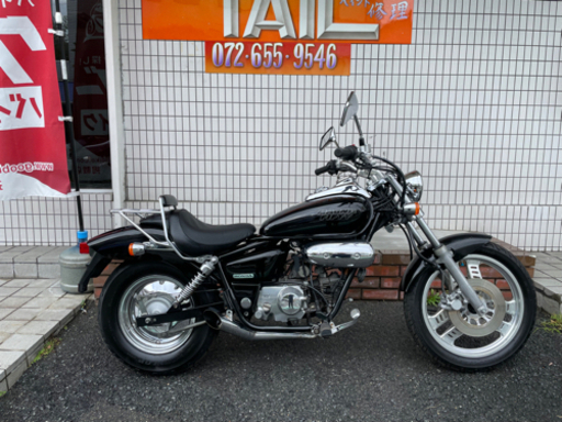 ★21万円　マグナ50 マフラーカスタム！セル1 実働車★ホンダ　マグナ　AC13