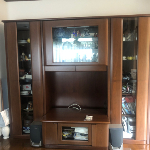 武富家具　テレビボード　キャビネット　引き取り希望