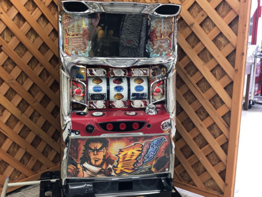 商談中。パチスロ実機「押忍！サラリーマン番長　俺に日本は狭すぎるA9」 不要機 家庭用電源 ドアキー/設定キー付き スロット　ID：126-010607-007