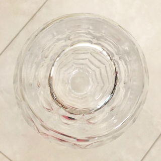 【ネット決済・配送】#60 HOYA　クリスタル　保谷　硝子　ガラス　花瓶　レア　希少　Crystal レトロ　ホヤ　グラス　カビン　かびん　花生け　置物　フラワーベース ヴィンテージ　アンティーク　ビンテージ Vase flower pottery beautiful vintage retro antiqueの画像