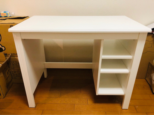 【美品】IKEA ブルサリ　デスク