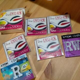 お取引中　新品DVD&TDK CD-R Color mix