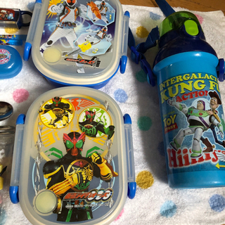 男の子 お弁当セットの画像