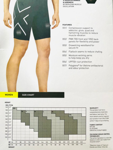 【おまけ付】2XU PWXコンプレッションショーツ