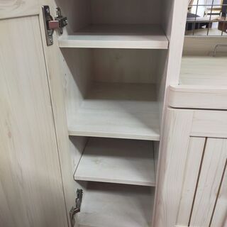 【着払い対応可能！！旧鹿児島市内送料無料】 リサイクルストアスターズ城西店コンパクトサイズ　レンジ台　ベージュの画像