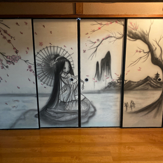 あなたのお店、スタジオ、シャッターに壁画描きます。 - 日置市
