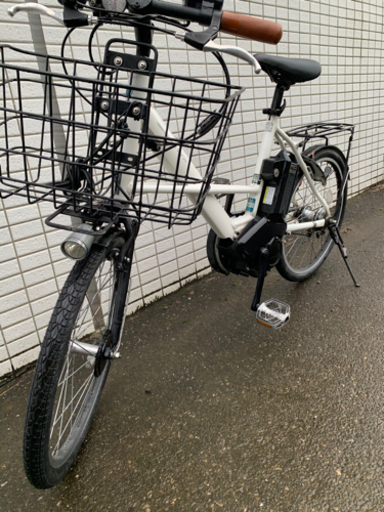 YAMAHA PAS CITY X ホワイト　前後タイヤ新品　新基準　電動アシスト自転車