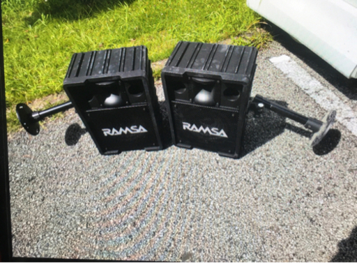 ラムサスピーカー2個セット