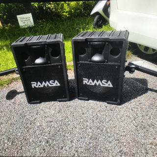 ラムサスピーカー2個セット ラムサ RAMSA スピーカー2個