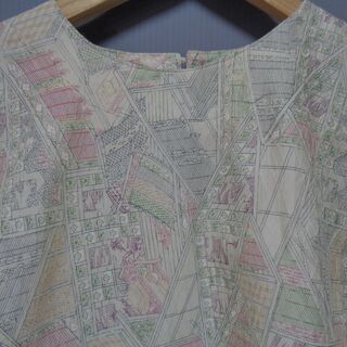 ☆★無料！ 未使用 ハンドメイド 身長150㎝前後 B85前後 着丈90㎝位の画像