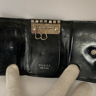 GUCCI キーケース 033・0416・0826・06 ブラックの画像