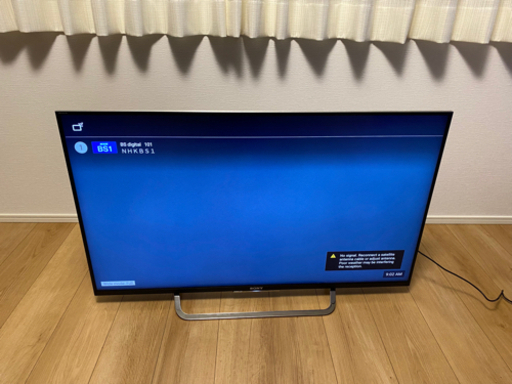 SONY テレビ 43型　KJ-43W870C (2015年購入)