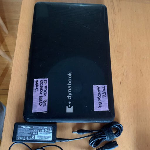 （売約済） 期間限定　特価！TOSHIBA Satellite T552　爆速 i7CPU搭載！ ブルーレイ搭載機！Webカメラ搭載！