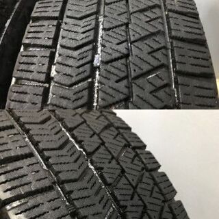 【BS BLIZZAK VRX2 175/70R14】スタッドレス【トヨタ カローラフィールダー 純正ホイール 14インチ 5.5J4HPCD100】2018年製　(VTG387) クレジットカード QR決済可能の画像