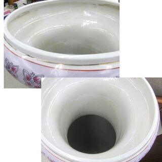 百花繚乱 花瓶 特大134cm 東洋花器/花柄大壷 一点物 インテリア 札幌市北区屯田の画像