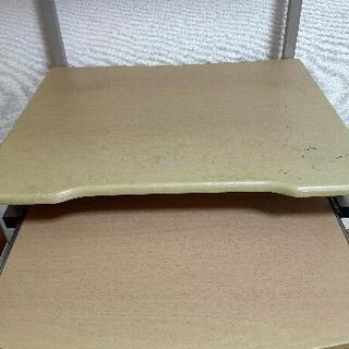 無料 パソコンデスク 中古 来週には処分の画像