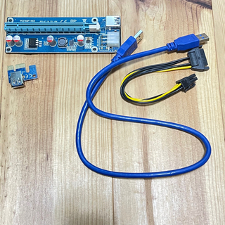 【新品】ライザーケーブル ライザーカード マイニング用 6個セット