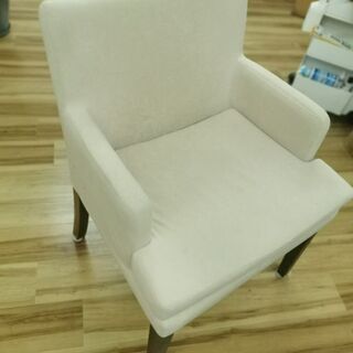 譲ります！一人がけチェア★ベージュの画像