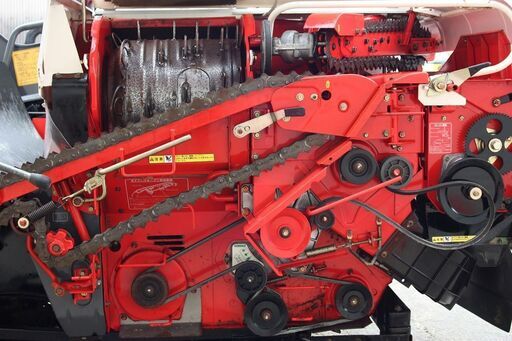 【SOLD OUT】ヤンマ コンバイン 2条刈 カルテット GC215 15馬力 丸ハンドル 油圧無段変速 ホッパ仕様 【簡易清掃済】