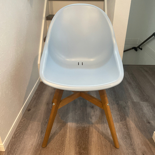 IKEA シェルチェア　青