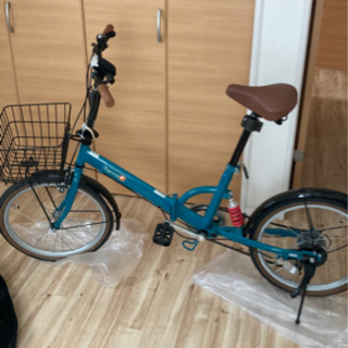 美品 折りたたみ自転車