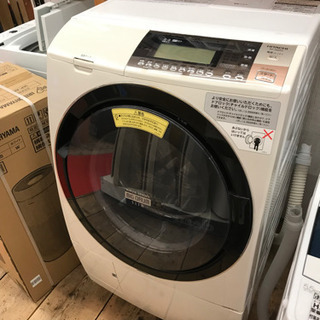 HITACHI　ドラム式洗濯機　BD-S8800　洗濯11㎏　乾燥6㎏　2016年製