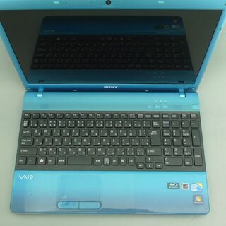新品高速SSD ブルー ノートパソコン 中古美品 15.5型 SONY VAIO