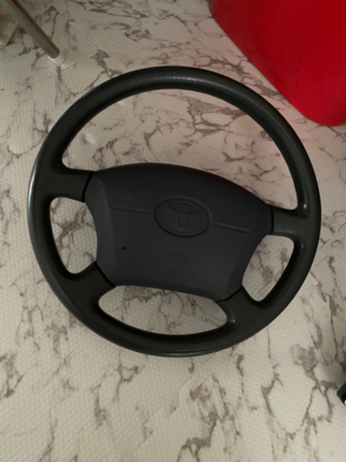 ランクル80 後期純正ハンドル　部品