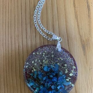 堺市の珍しい手工芸教室（七宝・銀粘土・新レジン・彫金彫刻・ベネチアガラス等のコラボ作品の展示＆講習＆販売＆ティーサロンの画像