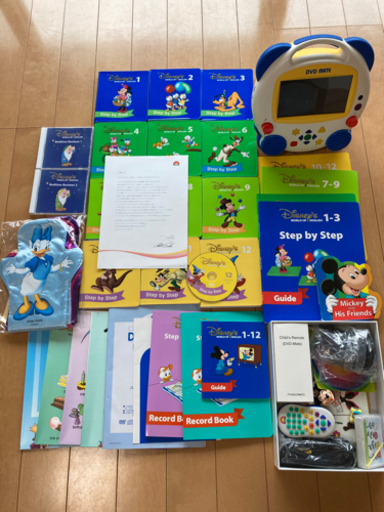 【お値下げ】美品　ワールドファミリー   DVD ステップバイステップ　DVDメイト　ベットタイムCD等