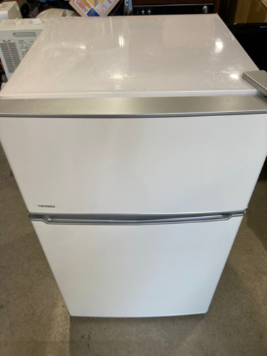 TWINBIRD 86L 2ドア冷凍冷蔵庫 HR-DB86 2017年製