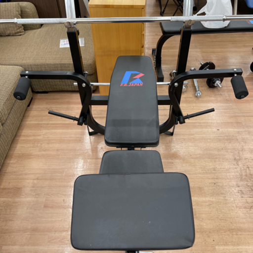 100kg マルチベンチプレス シャフト＆ダンベルセット ベンチプレス トレーニングベンチ トレーニング器具 ?自社配送時?代引き可?