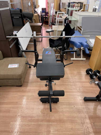 100kg マルチベンチプレス シャフト＆ダンベルセット ベンチプレス トレーニングベンチ トレーニング器具 ?自社配送時?代引き可?