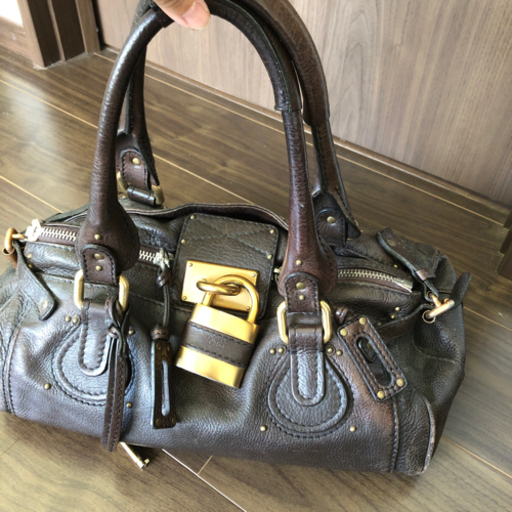 処分価格！！クロエ Chloe パディントン トートバッグ レザーショルダーバッグ