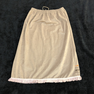 ★ココルル★花刺繍フリンジ付きボヘミアンスカートの画像