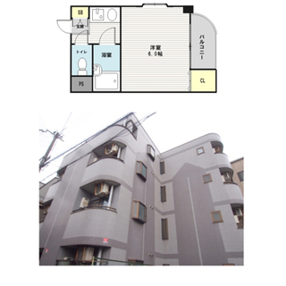 淡路。初期費用無料。風呂トイレ別。